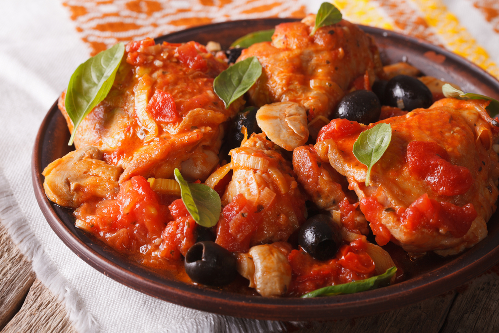 Light Chicken Cacciatore 