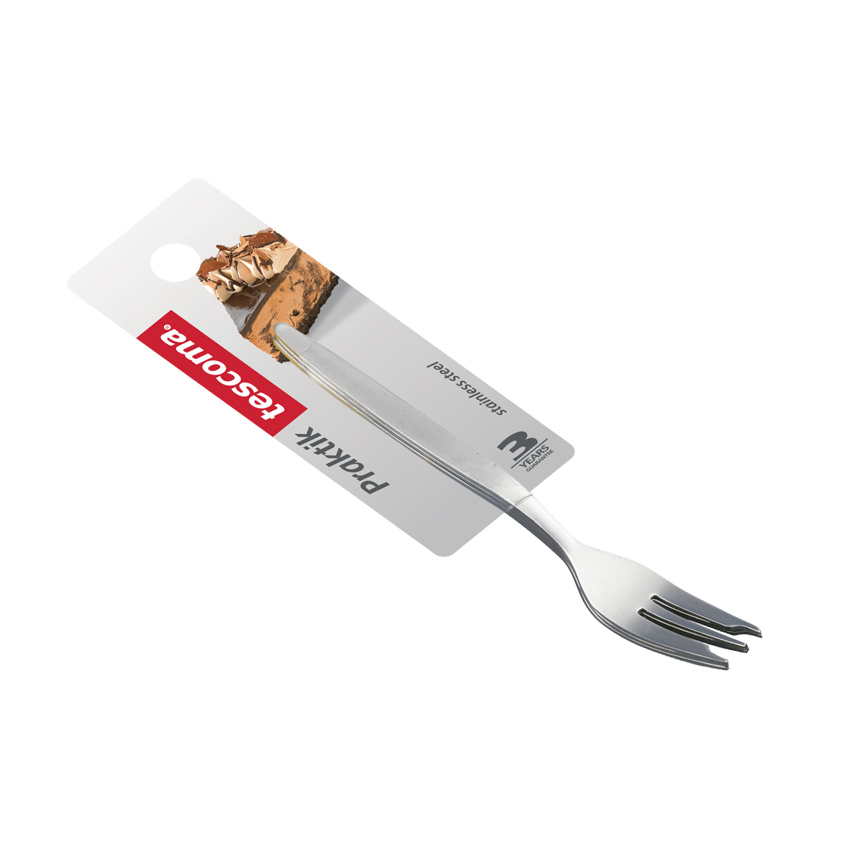 Tescoma praktik st.steel dessert fork 3pcs (8595028497779)